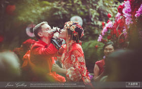 【杰森影像】-----Wang&Bamford 婚礼跟拍