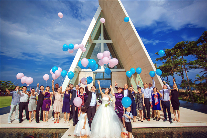 海外婚禮 巴厘島 港麗教堂簡約婚禮