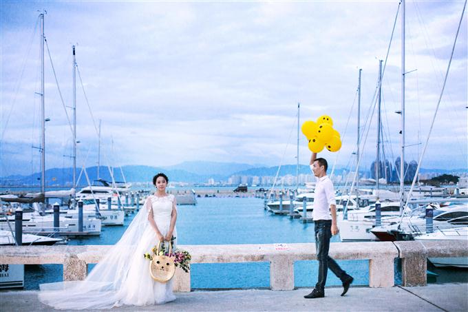半山半島送給劉富夫婦祝福永遠幸福快樂