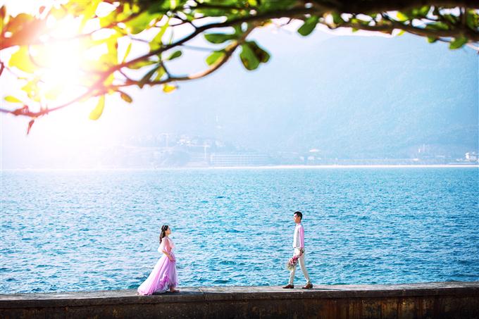 分界洲送給張冉冉夫婦祝福永遠幸福快樂