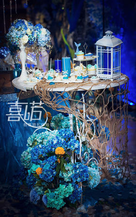【喜诺婚礼】蓝色海洋婚礼