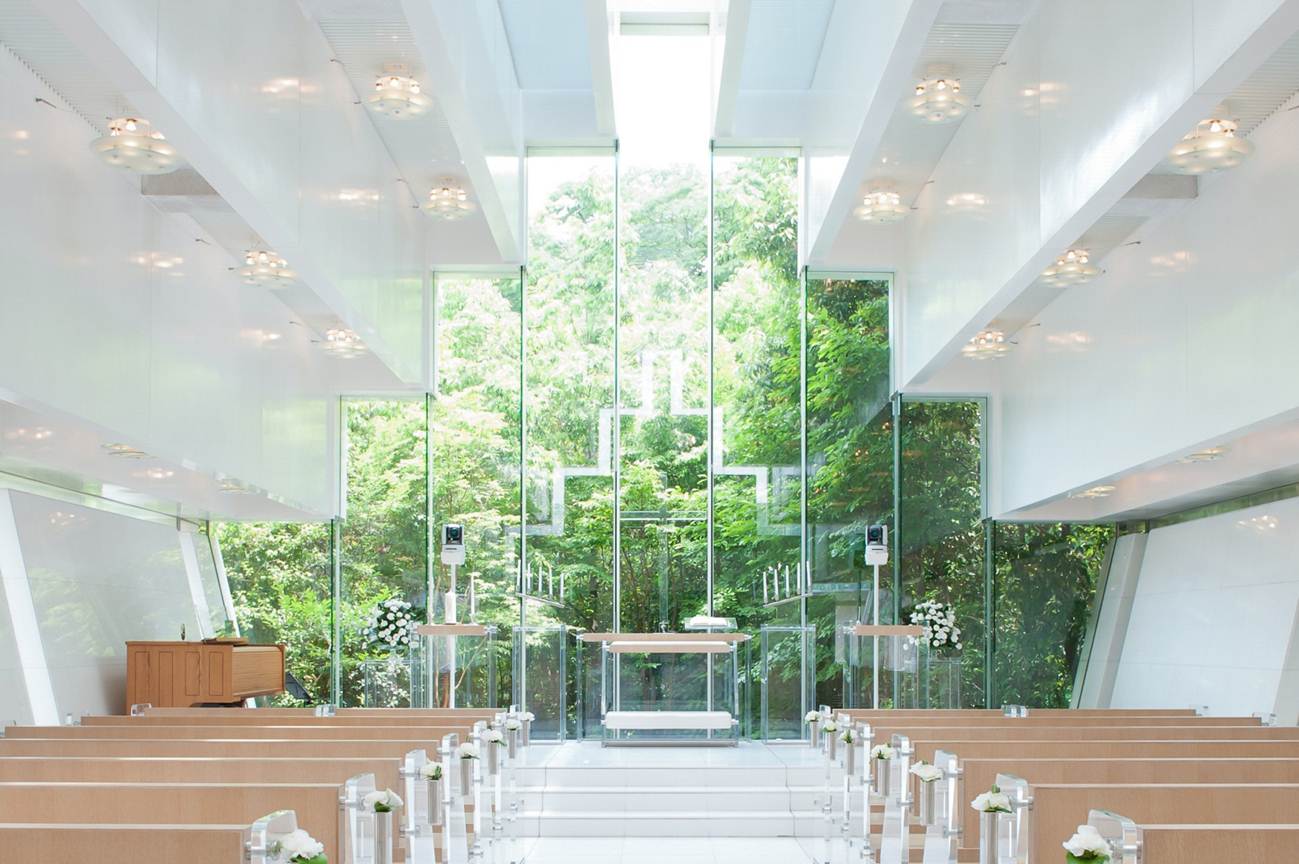 樂惟海外婚禮重慶店，東京王子花園塔森林教堂婚禮