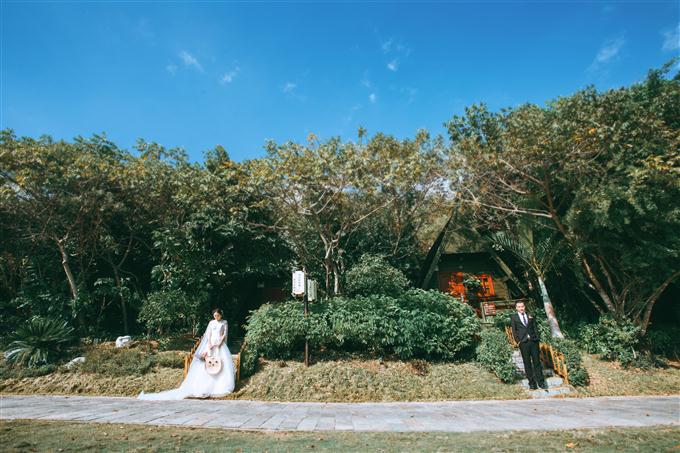 大小洞天送給李杰夫婦祝福永遠幸福快樂