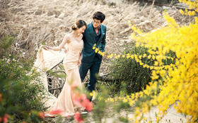 韩式清新婚纱照MONA·LISA❤最美的遇见