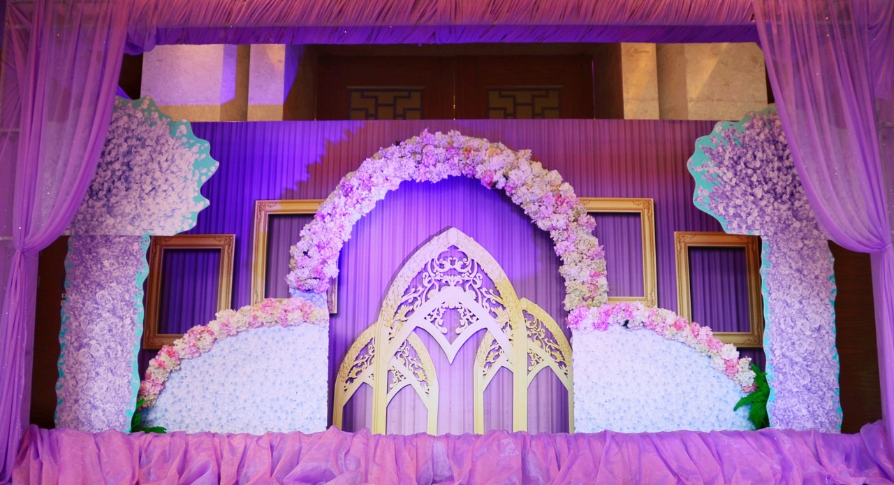 2017.1.3紫色婚礼主题，盐城滨海-欧堡利亚大酒店