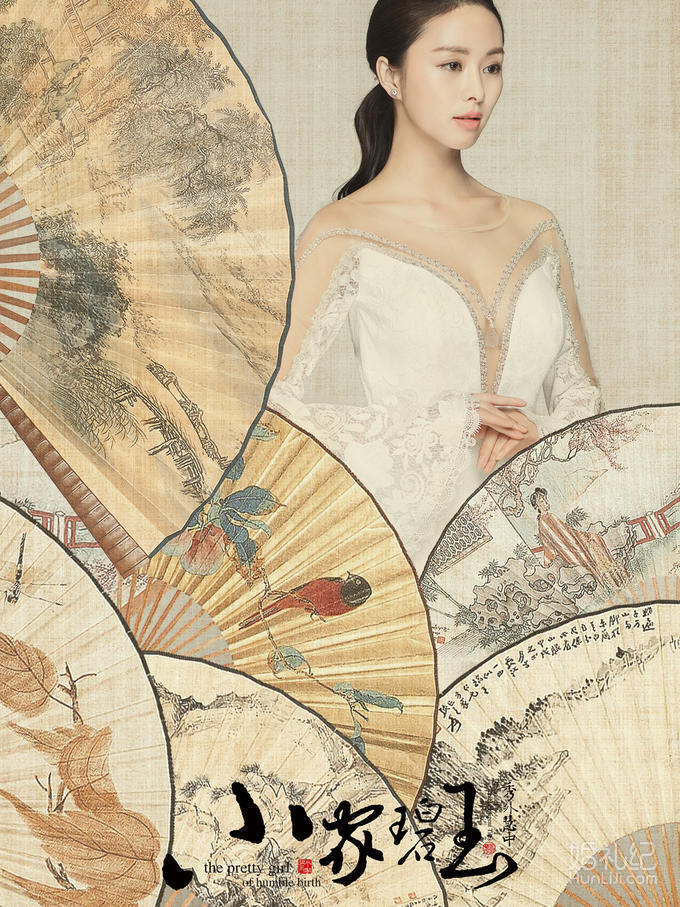 【cd视觉】 复古风-工笔画-婚纱照