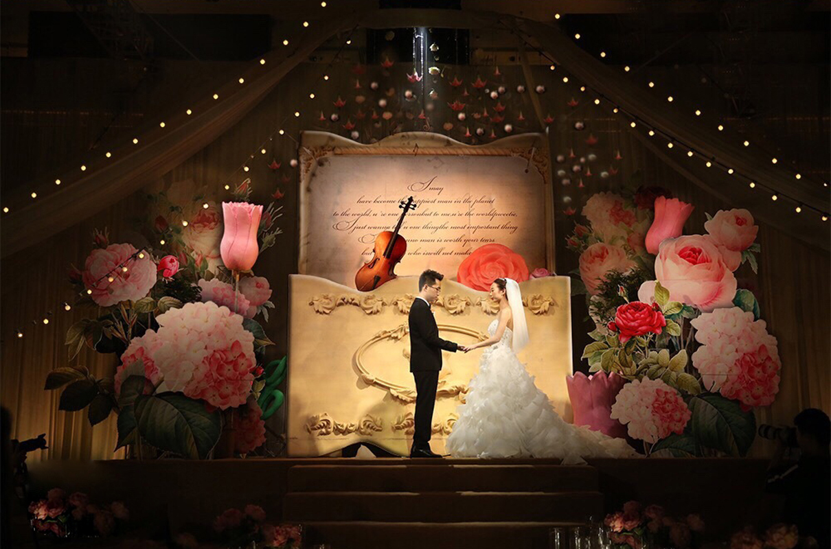 【卡利昂婚礼策划】童话花园——我们相信，我们永远一起。