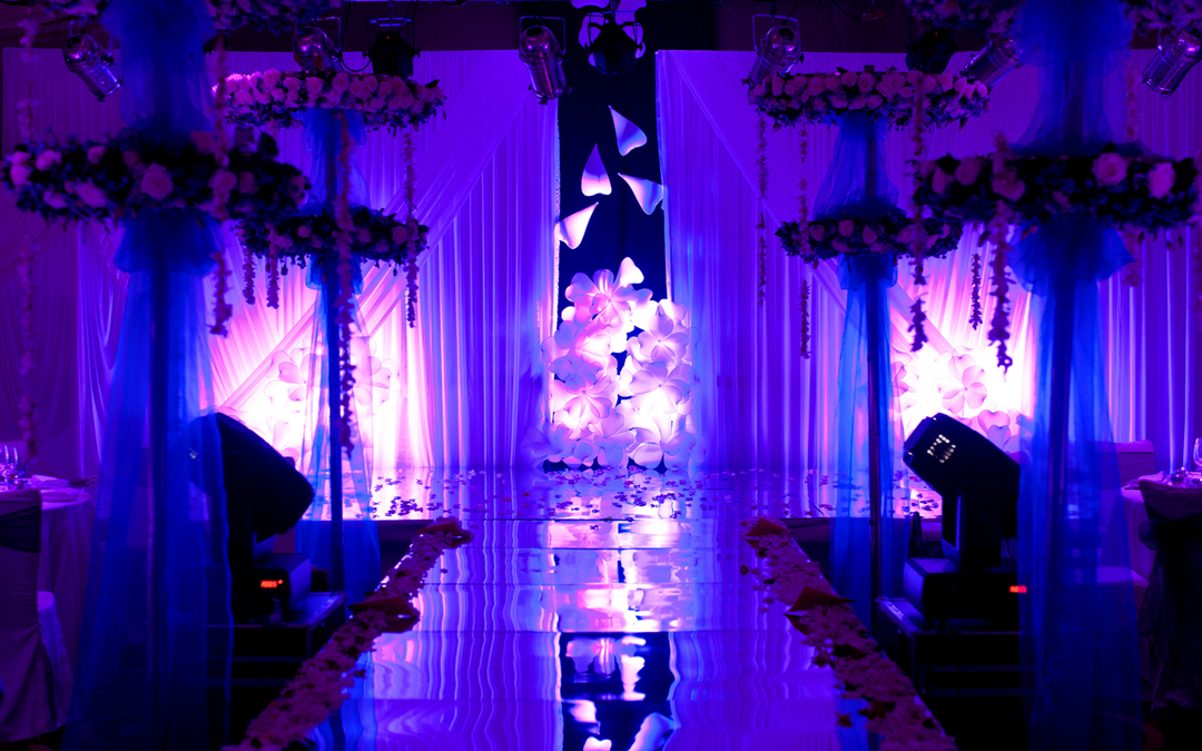 九爷主持西式紫色梦幻婚礼