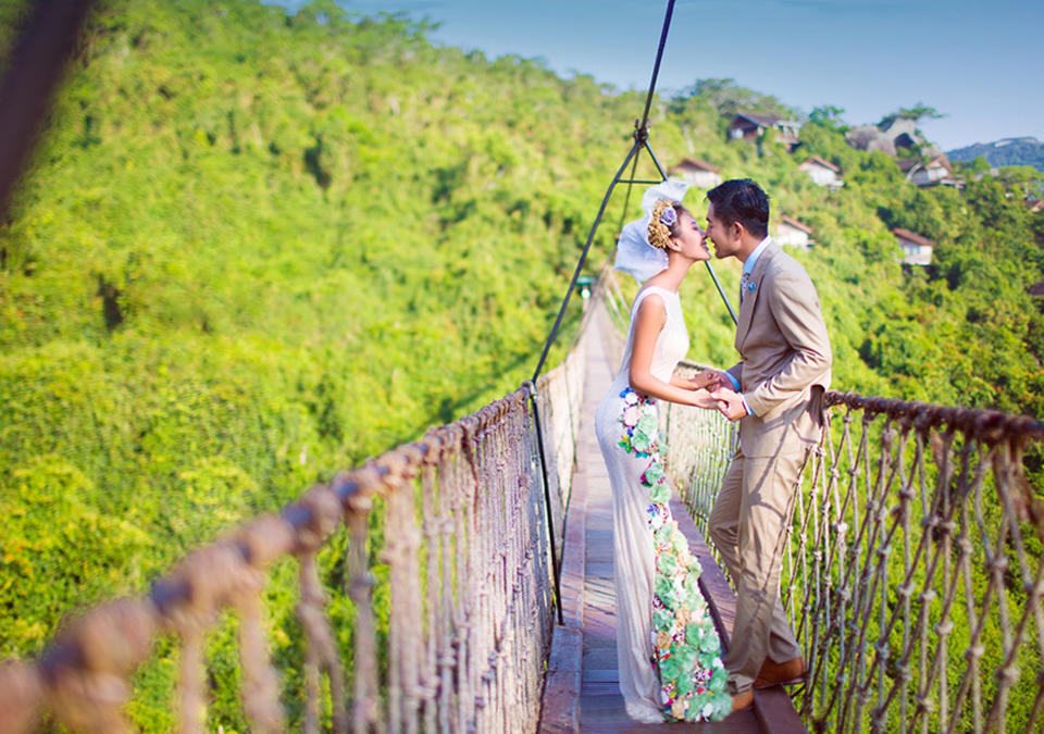 三亚西岛/分界洲岛/大小洞天/热带雨林婚纱摄影旅