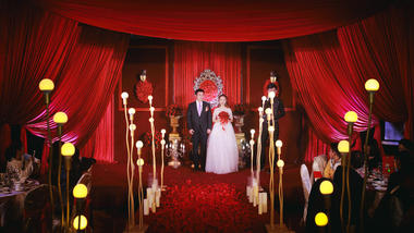 红金婚礼——赤红与赤金的完美融合