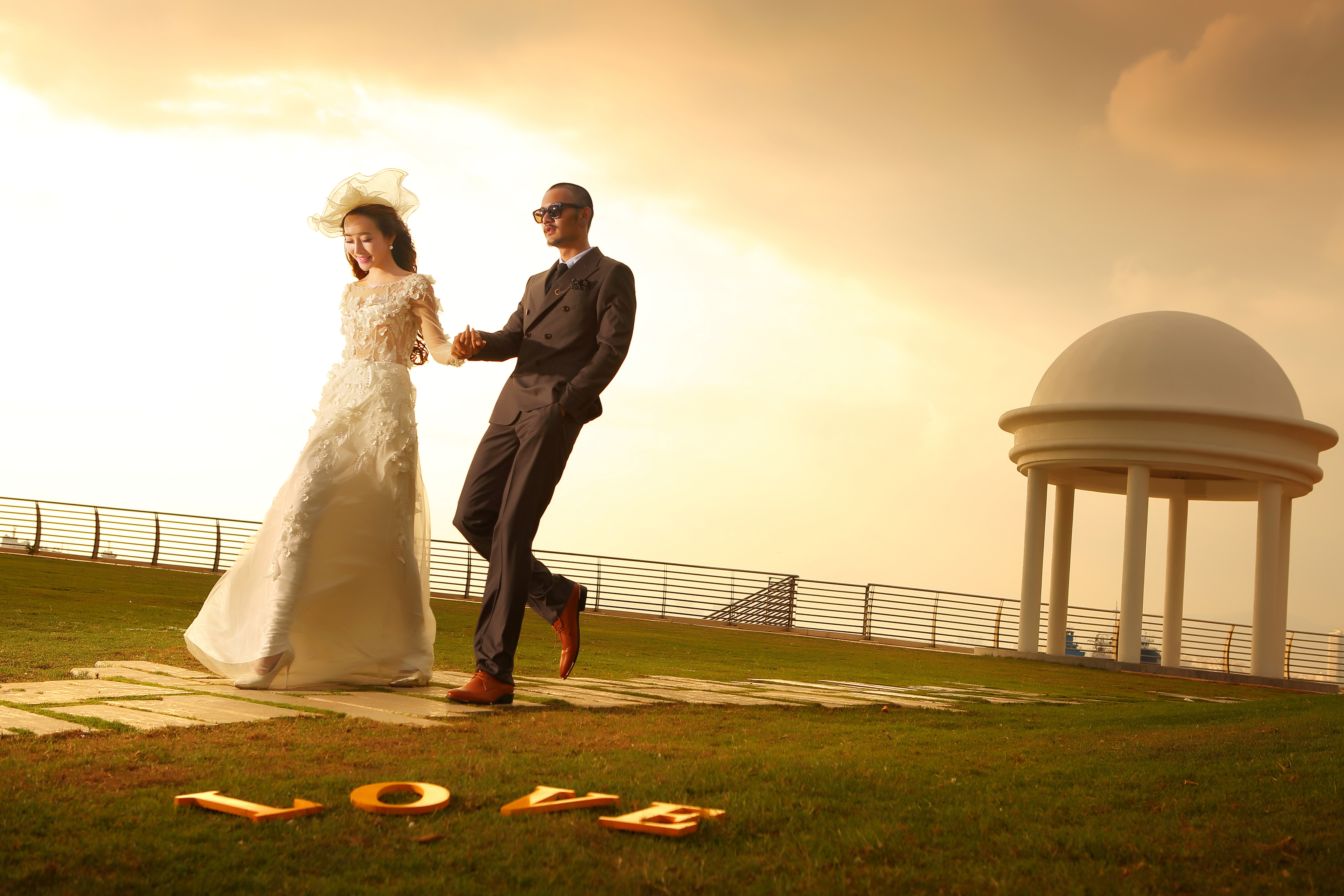 花神国际婚典机构嫁给爱情系列婚纱照