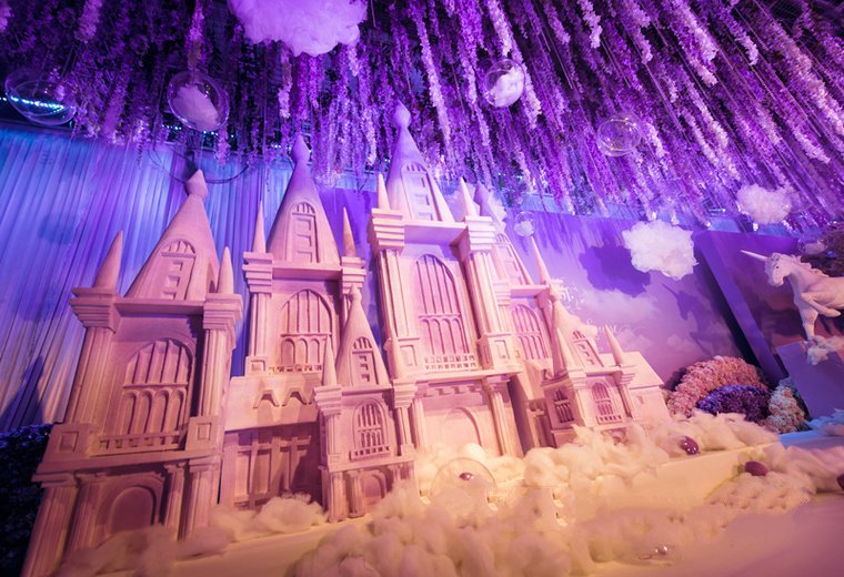 优优恋丨心底的童话城堡--紫色梦幻