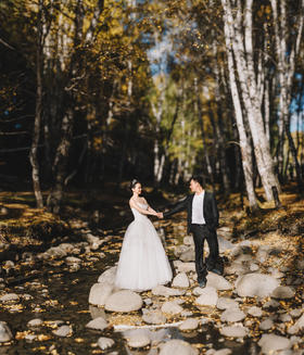 【婚礼摄影】迷恋银杏这样的金黄❤秋冬独有的风景