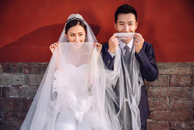 旅拍中國風 中式婚紗照自然小清新 精修全部入冊
