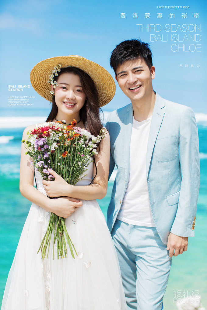 克洛伊全球旅拍【巴厘岛店】客片鉴赏：黄伟&廖国荣