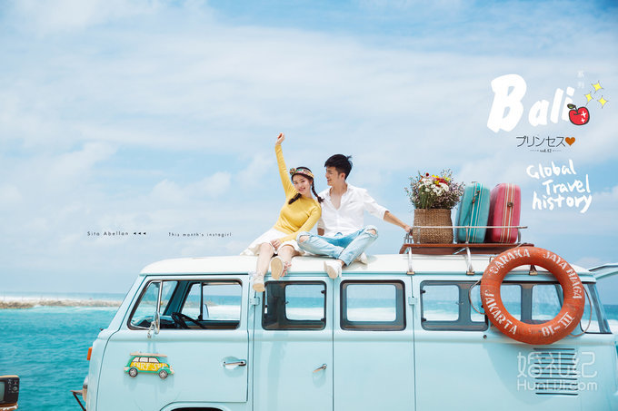 克洛伊全球旅拍【巴厘岛店】客片鉴赏：黄伟&廖国荣