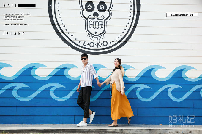 克洛伊全球旅拍【巴厘岛店】客片鉴赏：黄伟&廖国荣