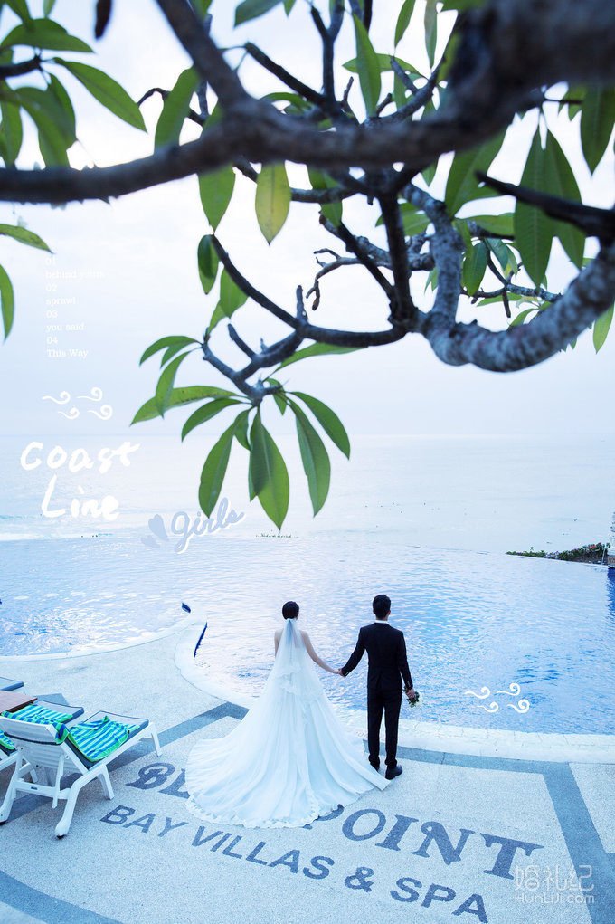 克洛伊全球旅拍【巴厘岛店】客片鉴赏：黄伟&廖国荣