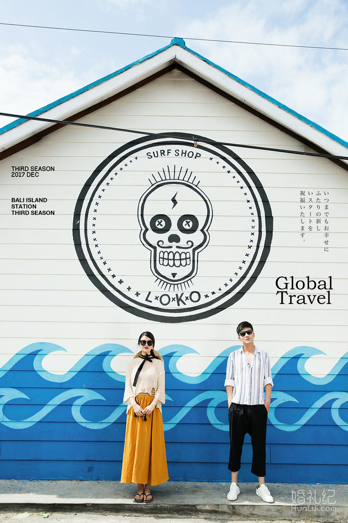 克洛伊全球旅拍【巴厘岛店】客片鉴赏：黄伟&廖国荣