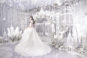 【倾心婚礼】婚礼策划——白色冰雪主题
