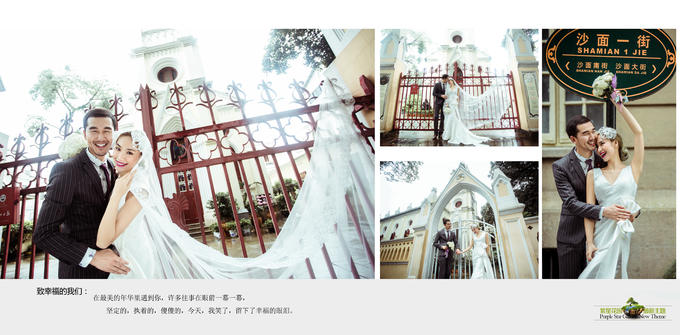 『520』大放价 广州沙面内外双景婚纱摄影