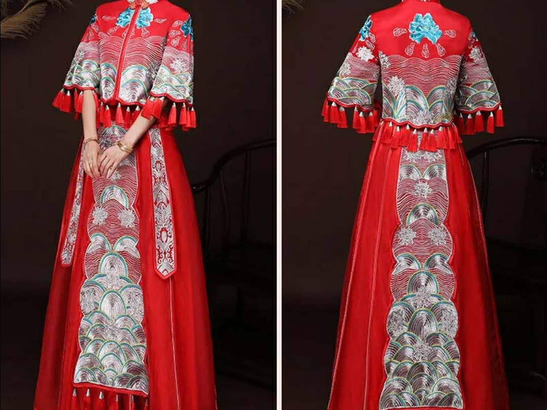 延安女王嫁到婚纱礼服馆