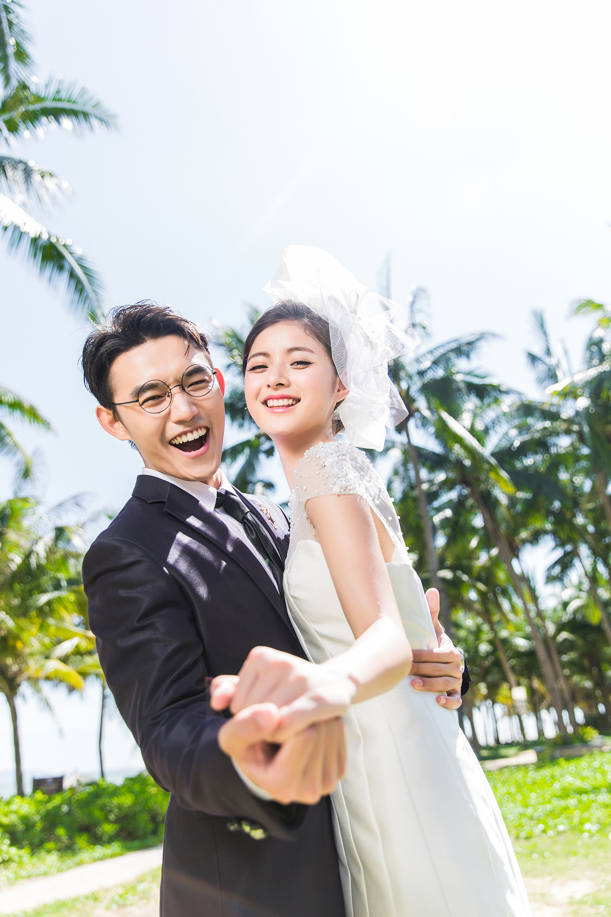 三亞旅拍婚紗攝影 海邊攝影基地 所有底片免費(fèi)贈(zèng)送