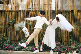 【进部摄影】韩式小清新主题婚纱摄影套系——甜蜜对望