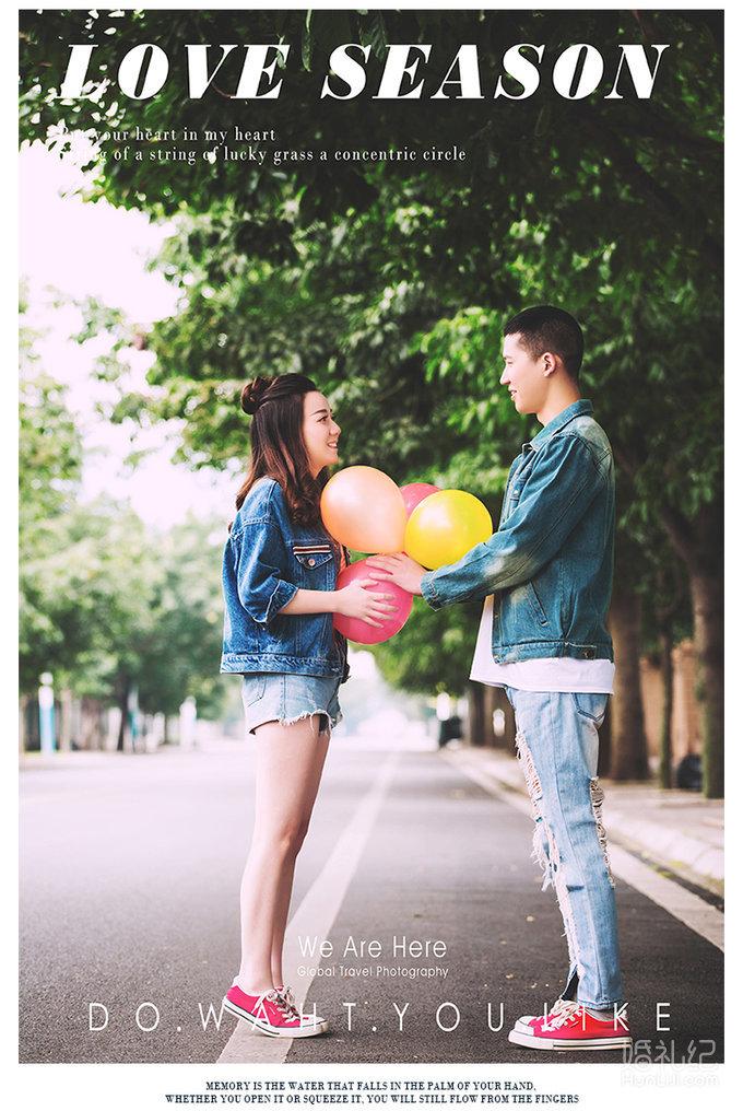 真实客片/客照/青年时尚唯美婚纱照成都外景结婚照