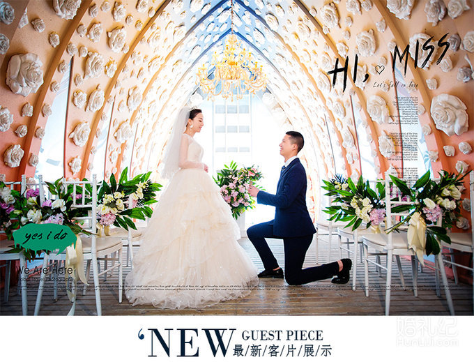 真实客片/客照/青年时尚唯美婚纱照成都外景结婚照