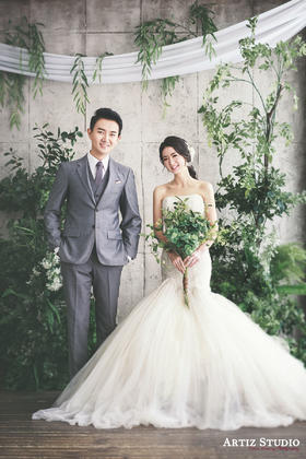 韩国艺匠客片赏析：给你一个梦——韩式婚纱照