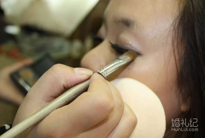 [晓晓美妆]小清新新娘案例