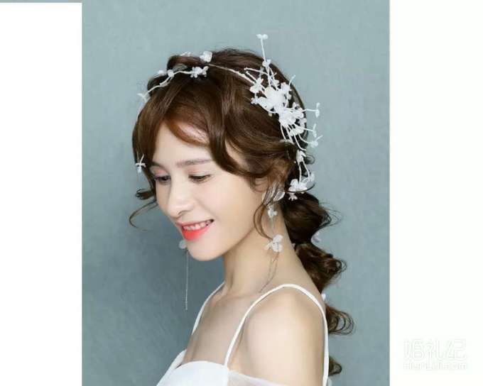 [晓晓美妆]小清新新娘案例