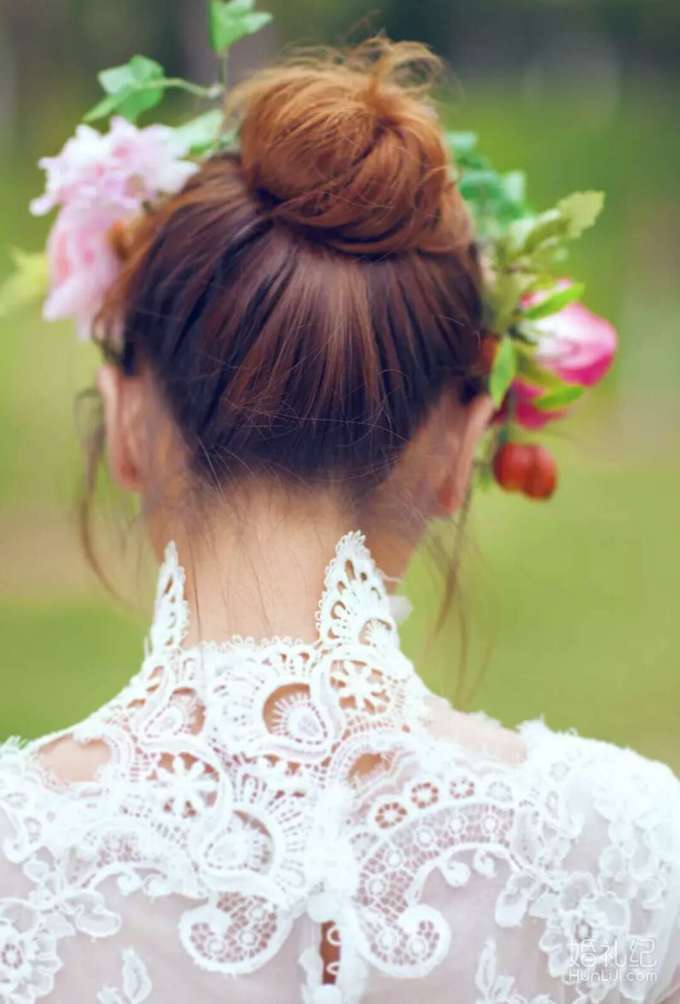 [晓晓美妆]小清新新娘案例