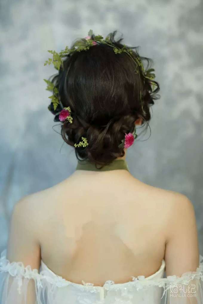 [晓晓美妆]小清新新娘案例