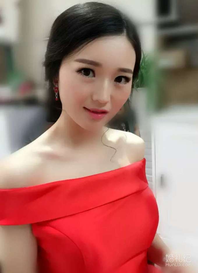 [晓晓美妆]小清新新娘案例