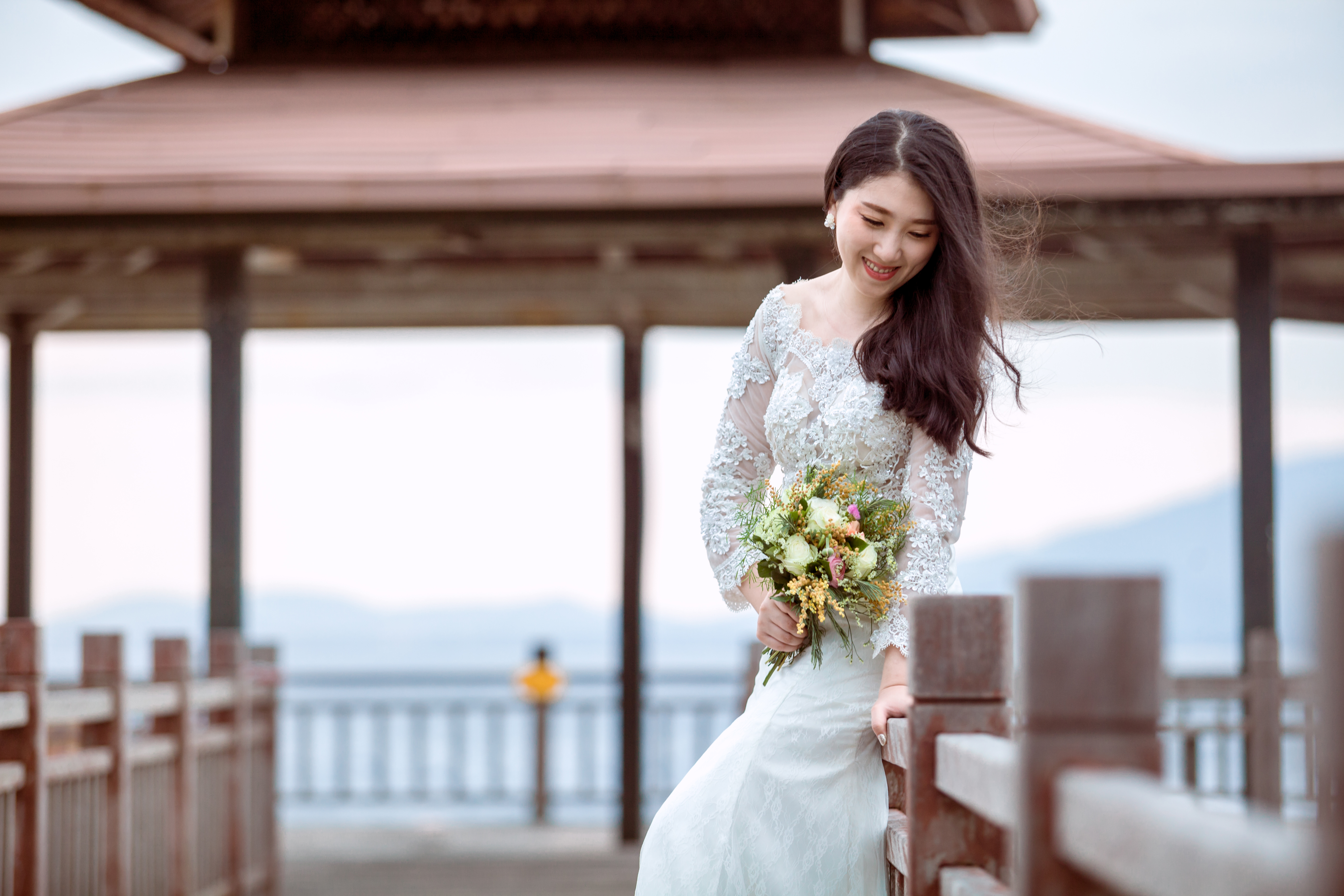 大画印象丨你们微笑——韩式海景婚纱照