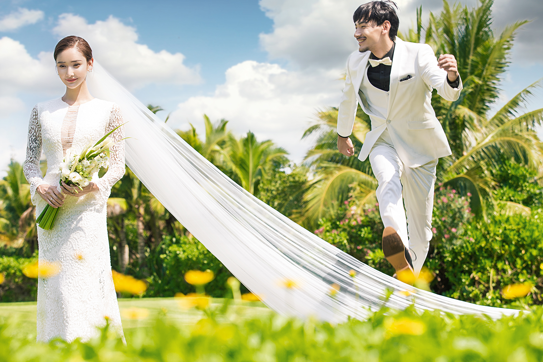 【六月記憶高端攝影】韓式公園婚紗照