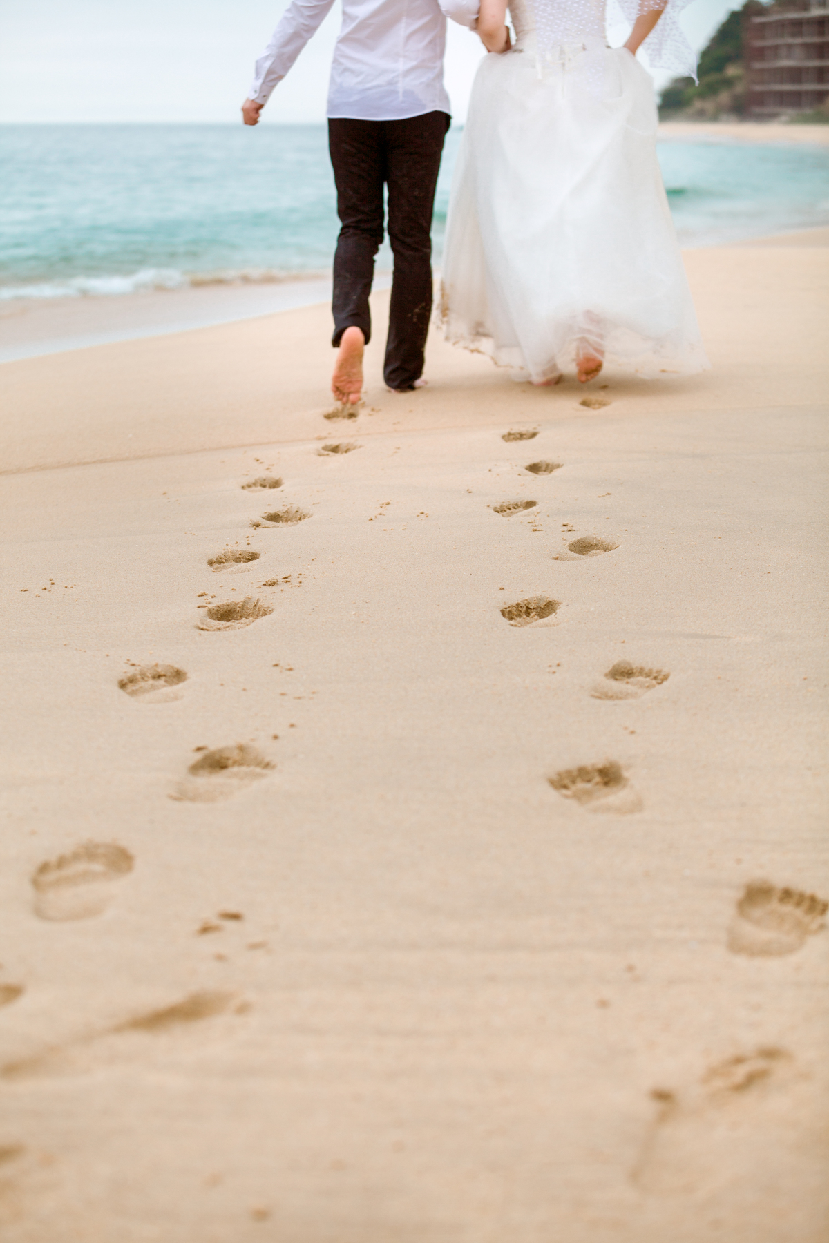 大畫印象：小清新沙灘婚紗照