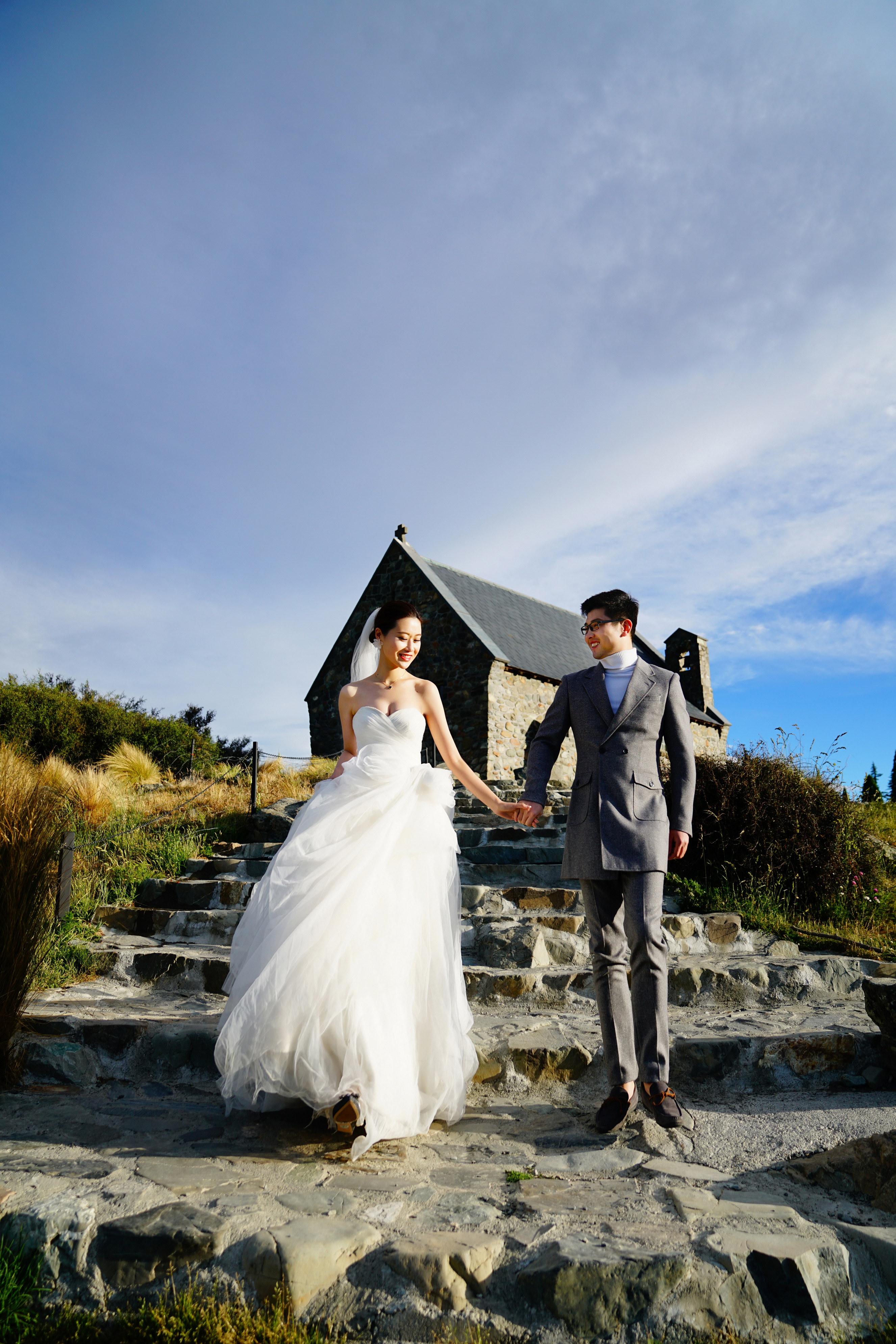纪实欧式建筑婚纱照（纽约纽约新西兰旅拍）