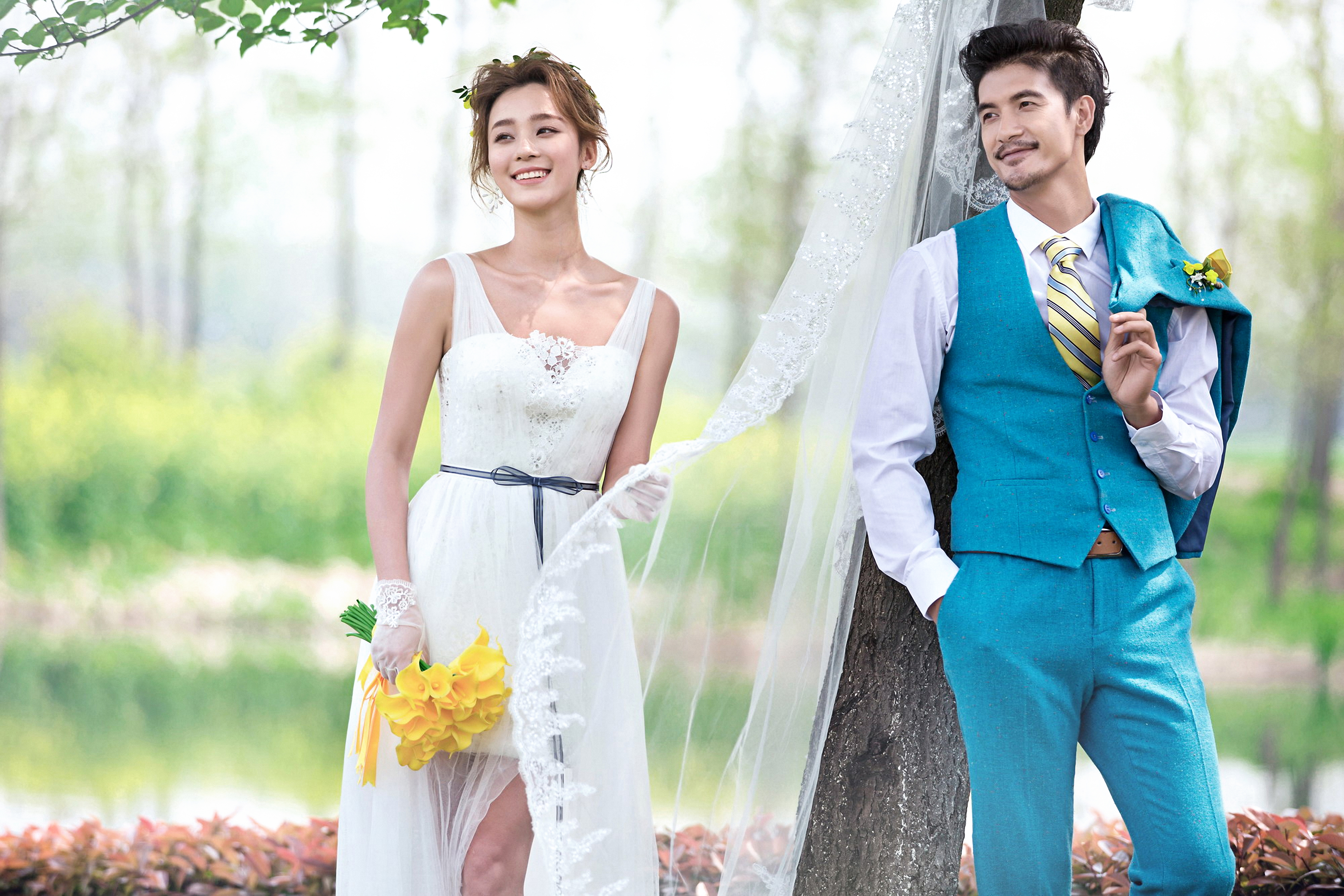 星沙艾嘉婚纱摄影  唯美韩式系列婚纱照 