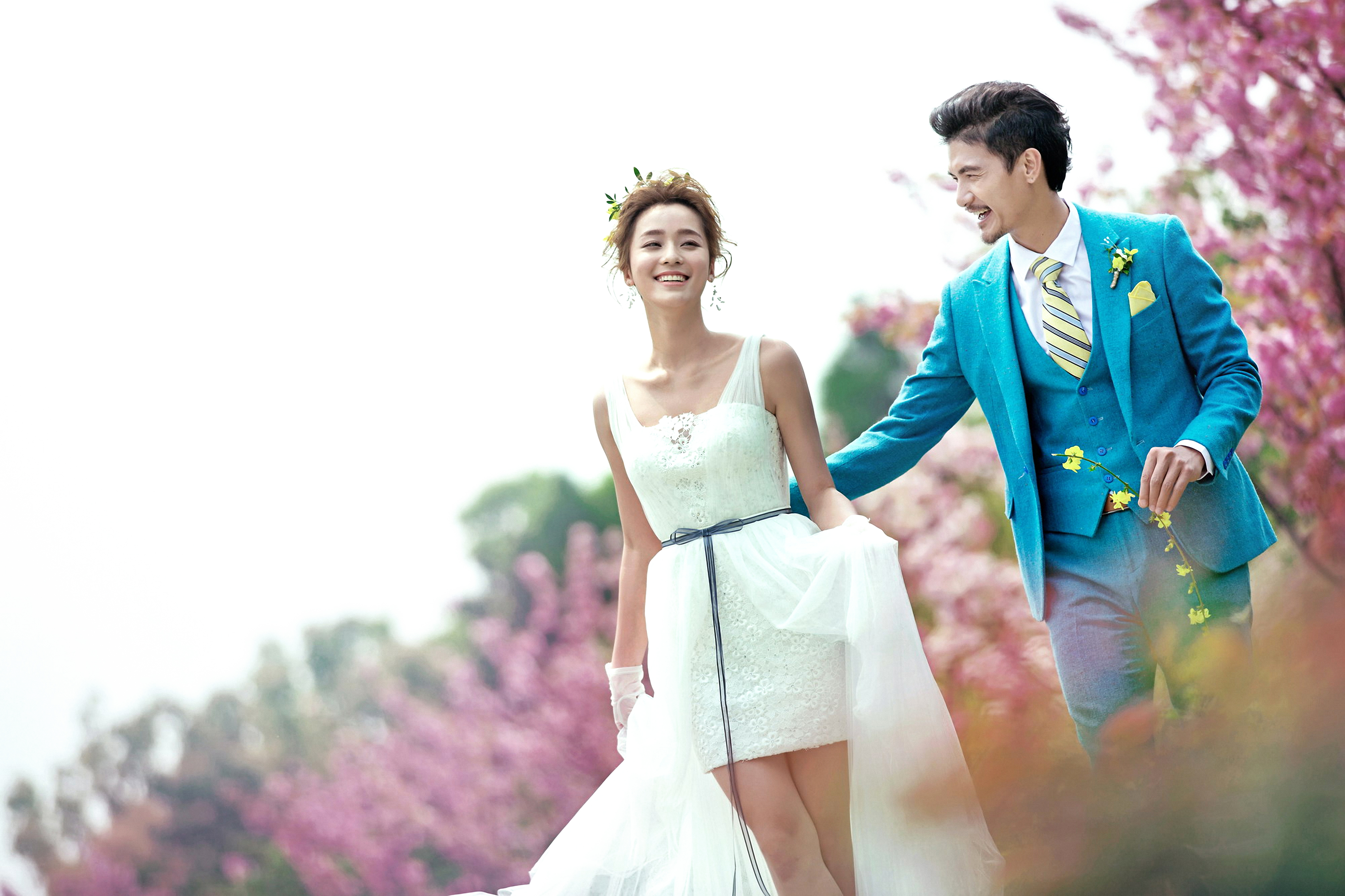 星沙艾嘉婚纱摄影  唯美韩式系列婚纱照 