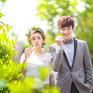 南宁市内韩式公园景8套服装婚纱照