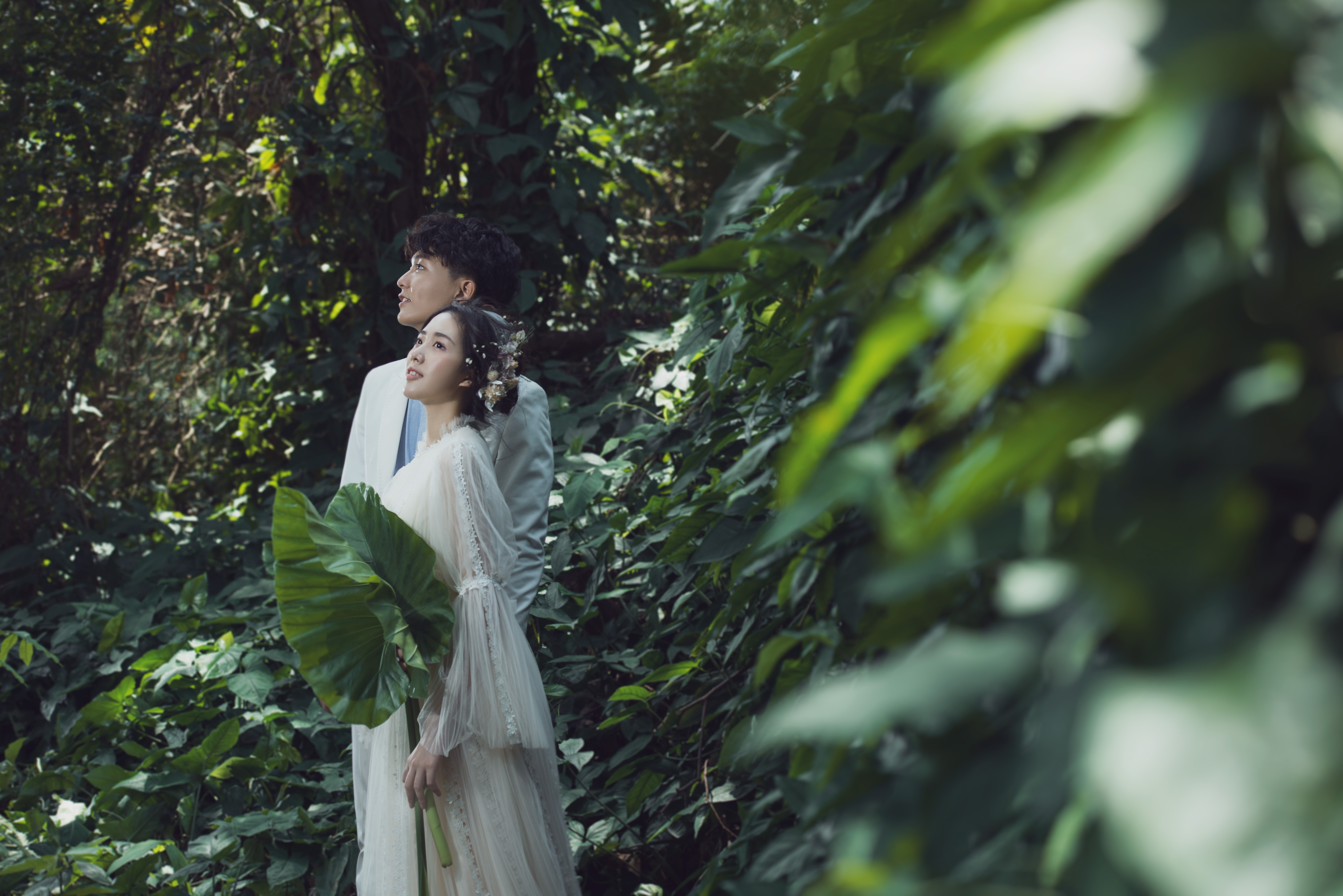 「好評如潮」森系唯美婚紗照三服三造