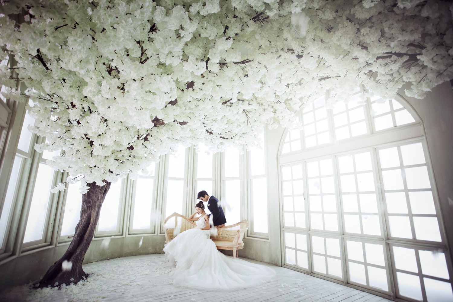 韓城藝匠定制海景拍攝十服十造，贈(zèng)全新婚紗一款