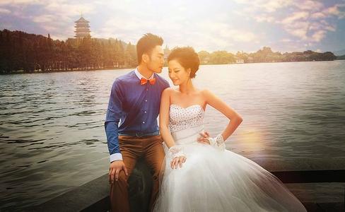 杭州西湖婚纱照