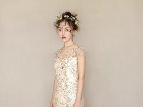 旗袍新娘发型图片