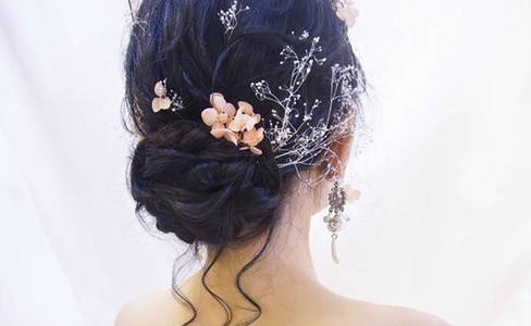 新娘发型韩式