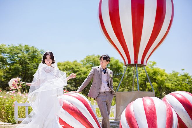 气球婚礼布置