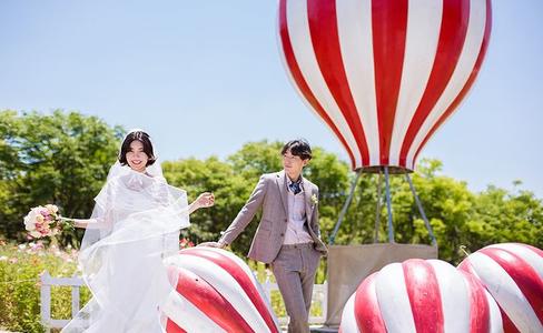 气球婚礼布置